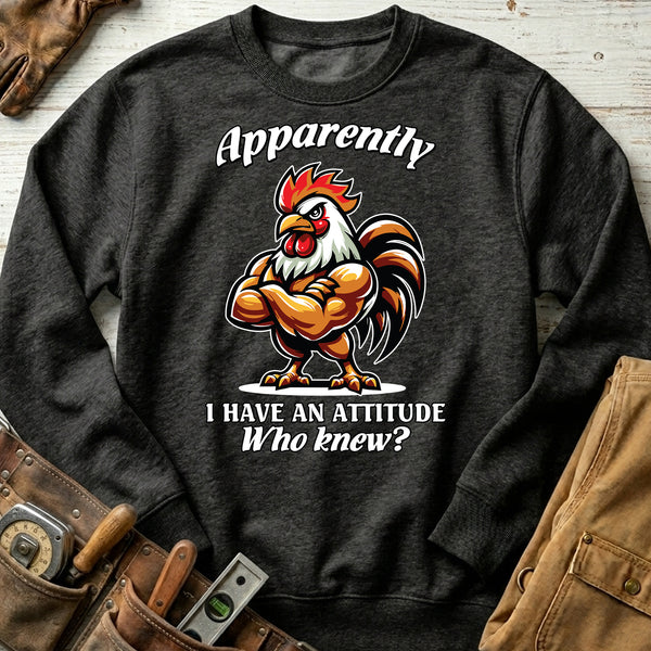 Apparently I Have An Attitude Sweatshirt