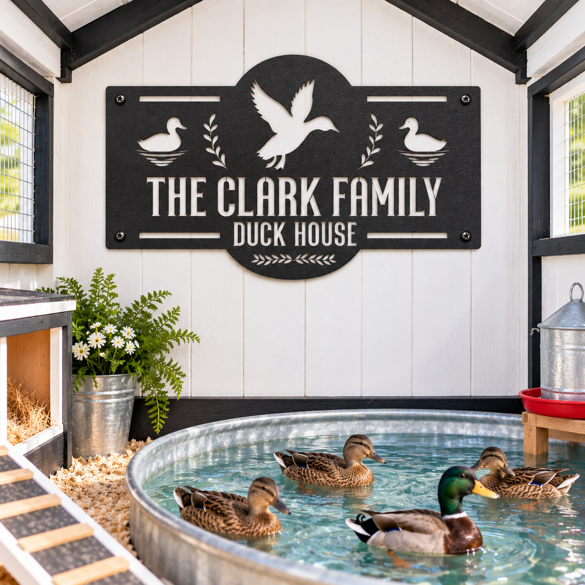 Duck House - Duck Coop Sign