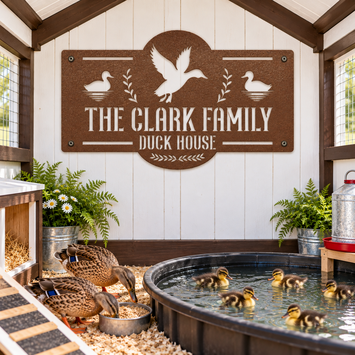 Duck House - Duck Coop Sign