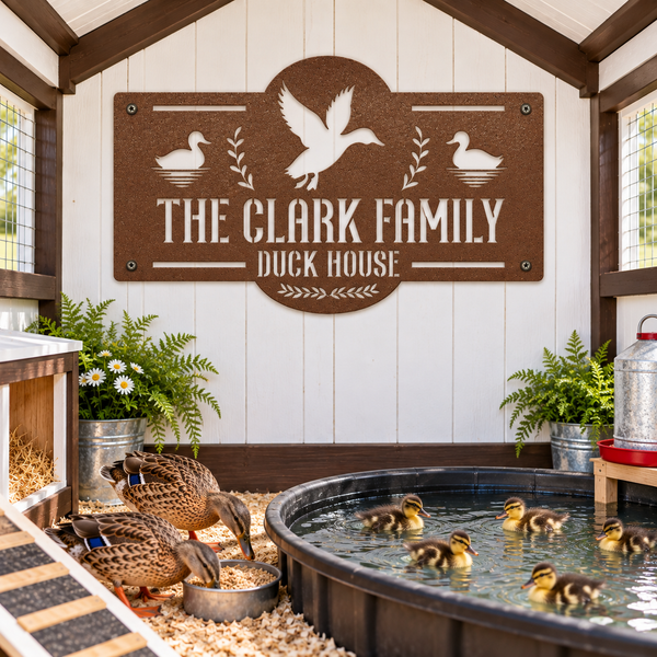 Duck House - Duck Coop Sign