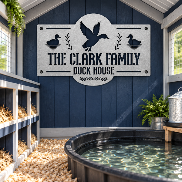 Duck House - Duck Coop Sign