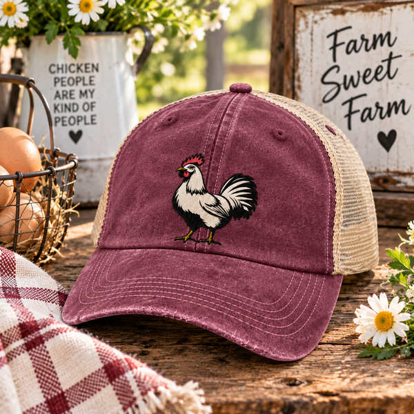 Classic Country Rooster - Trucker Hat
