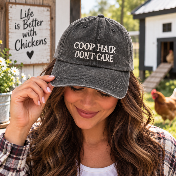 Coop Hair Don’t Care - Distressed Hat