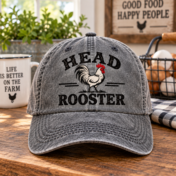 Head Rooster - Vintage Washed Hat