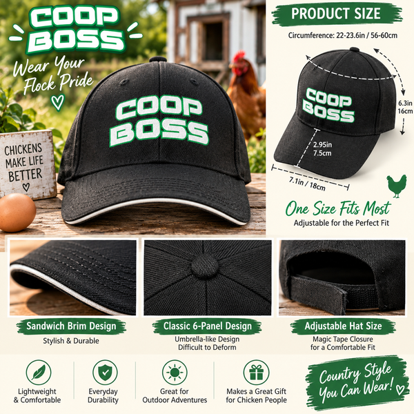 Coop Boss - Sandwich Peak Hat