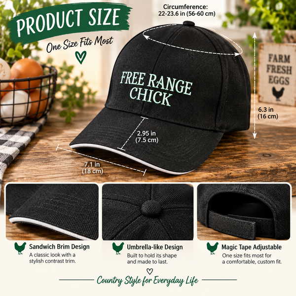Free Range Chick - Sandwich Peak Hat