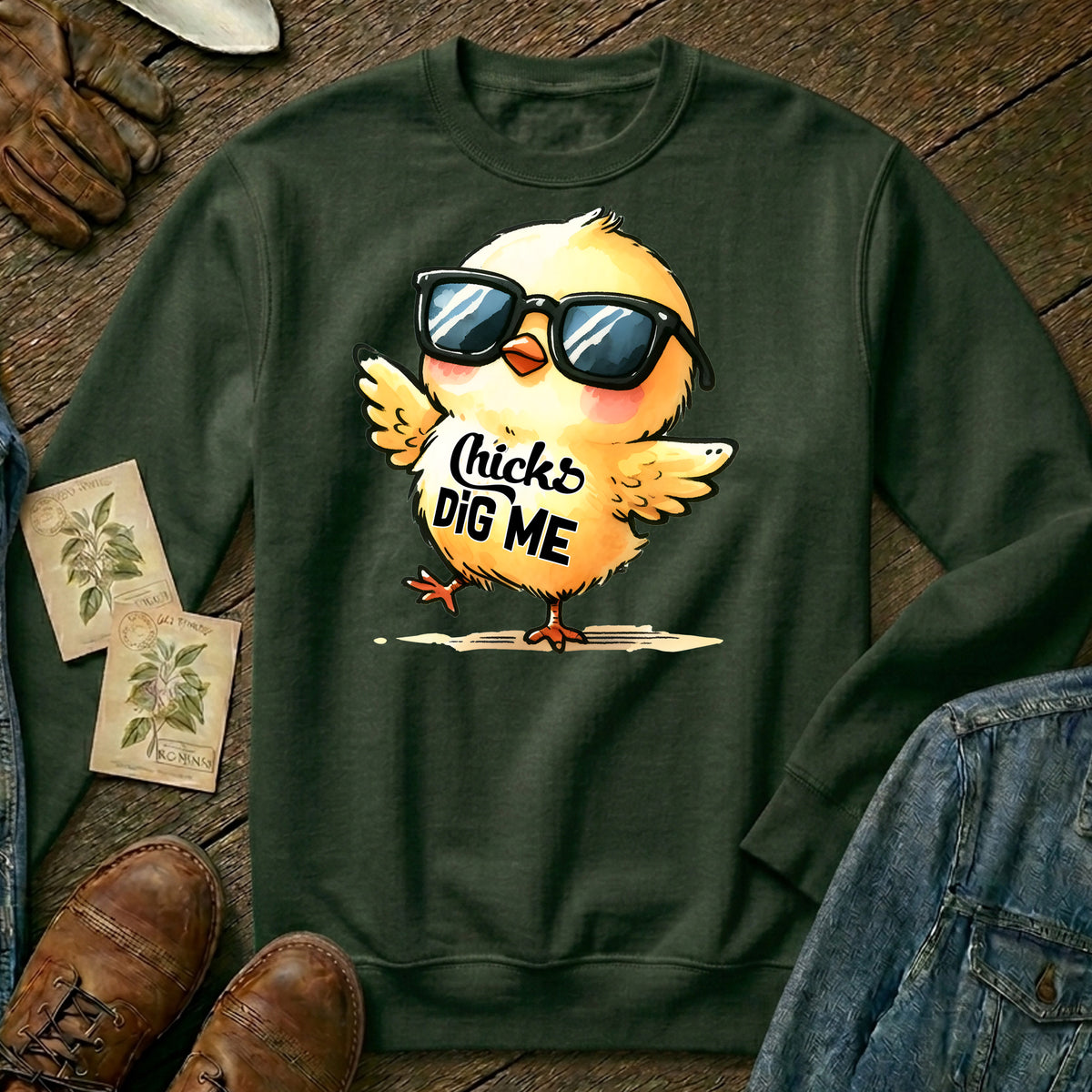 Chicks Dig Me Sweatshirt