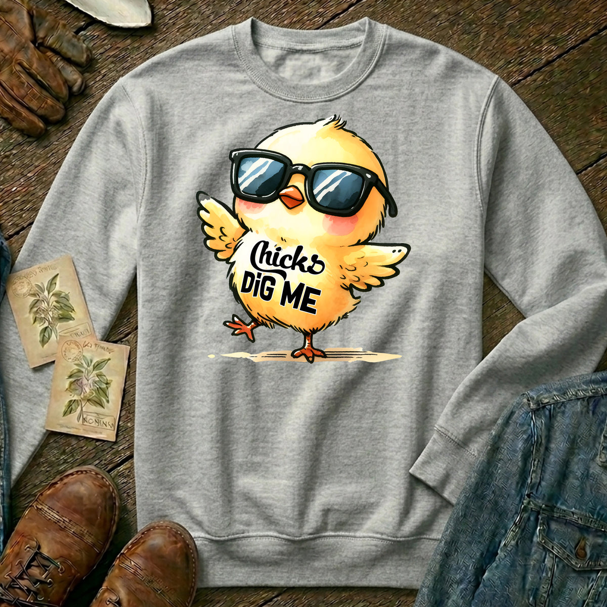 Chicks Dig Me Sweatshirt