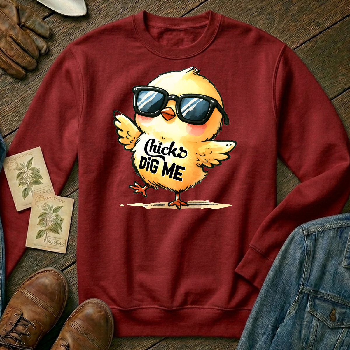 Chicks Dig Me Sweatshirt