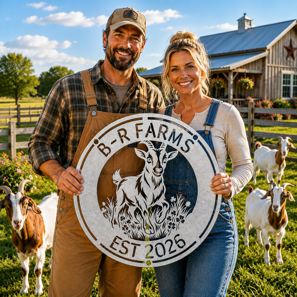 Goat House Sign