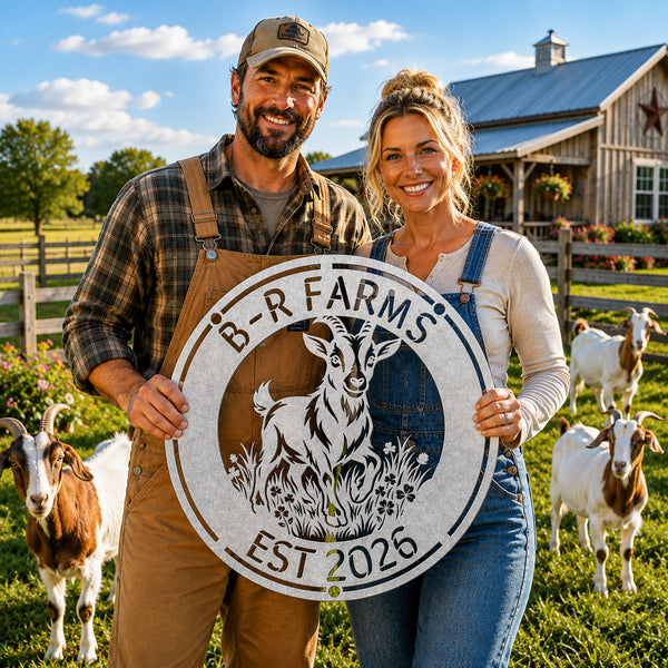 Goat House Sign