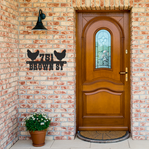 Chicken_House_Address_Sign_Black_Brick_Entrance_Mockup.png