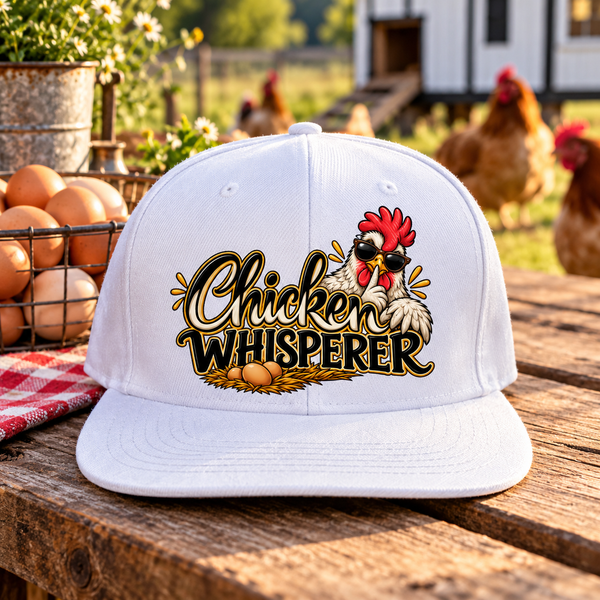Chicken Whisperer - Flat Brim Hat