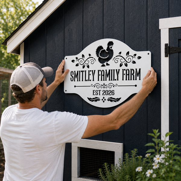 Country Charm - Chicken Coop Sign