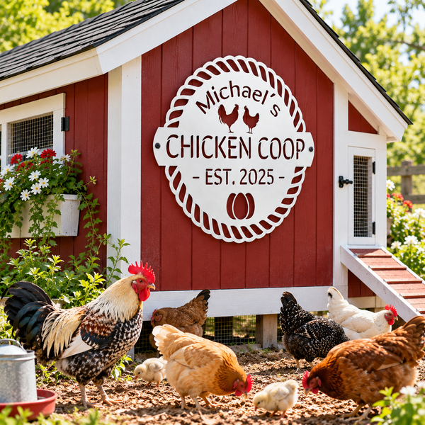 Country Coop - Chicken Coop Sign