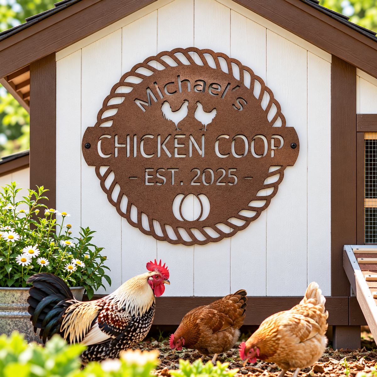 Country Coop - Chicken Coop Sign