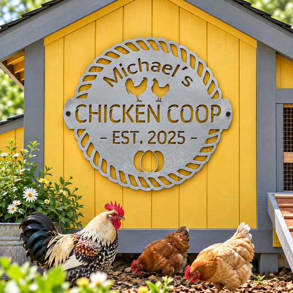 Country Coop - Chicken Coop Sign