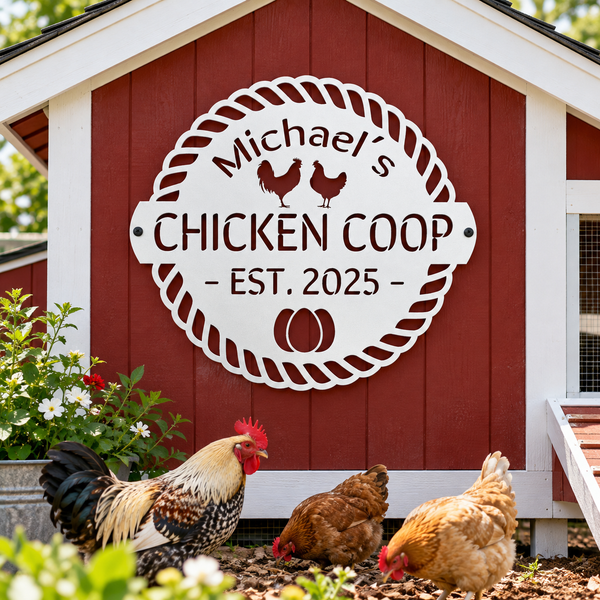 Country Coop - Chicken Coop Sign