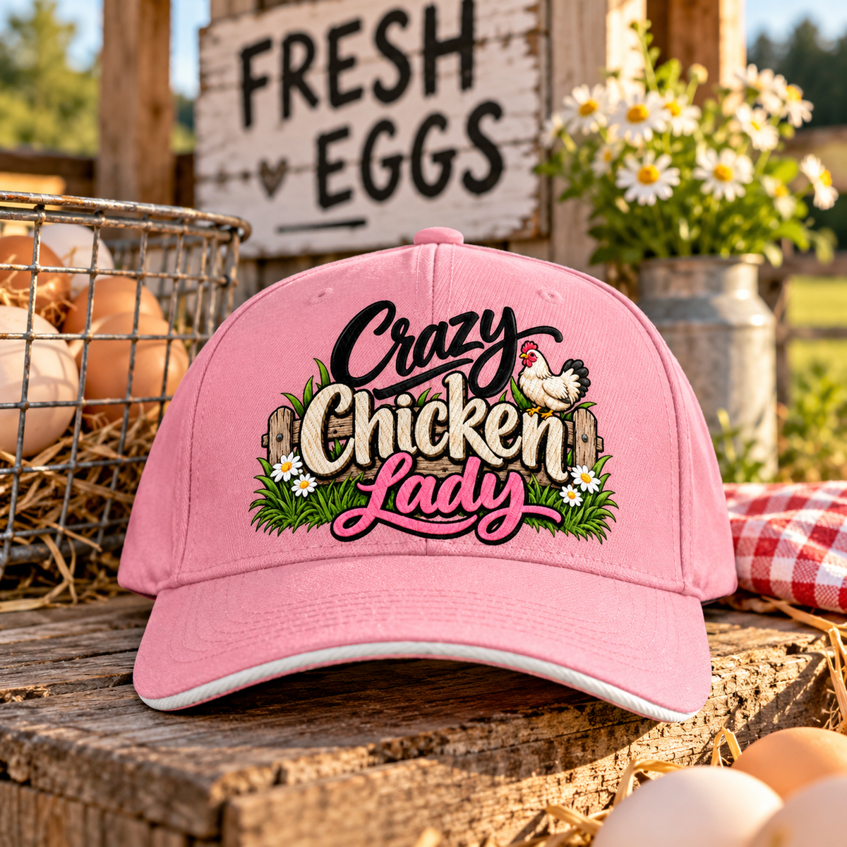 Crazy Chicken Lady - Sandwich Peak Cap