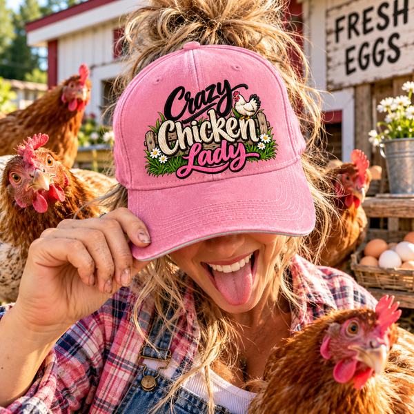 Crazy Chicken Lady - Sandwich Peak Cap