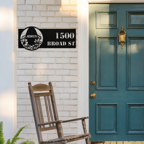 Egg Address Sign