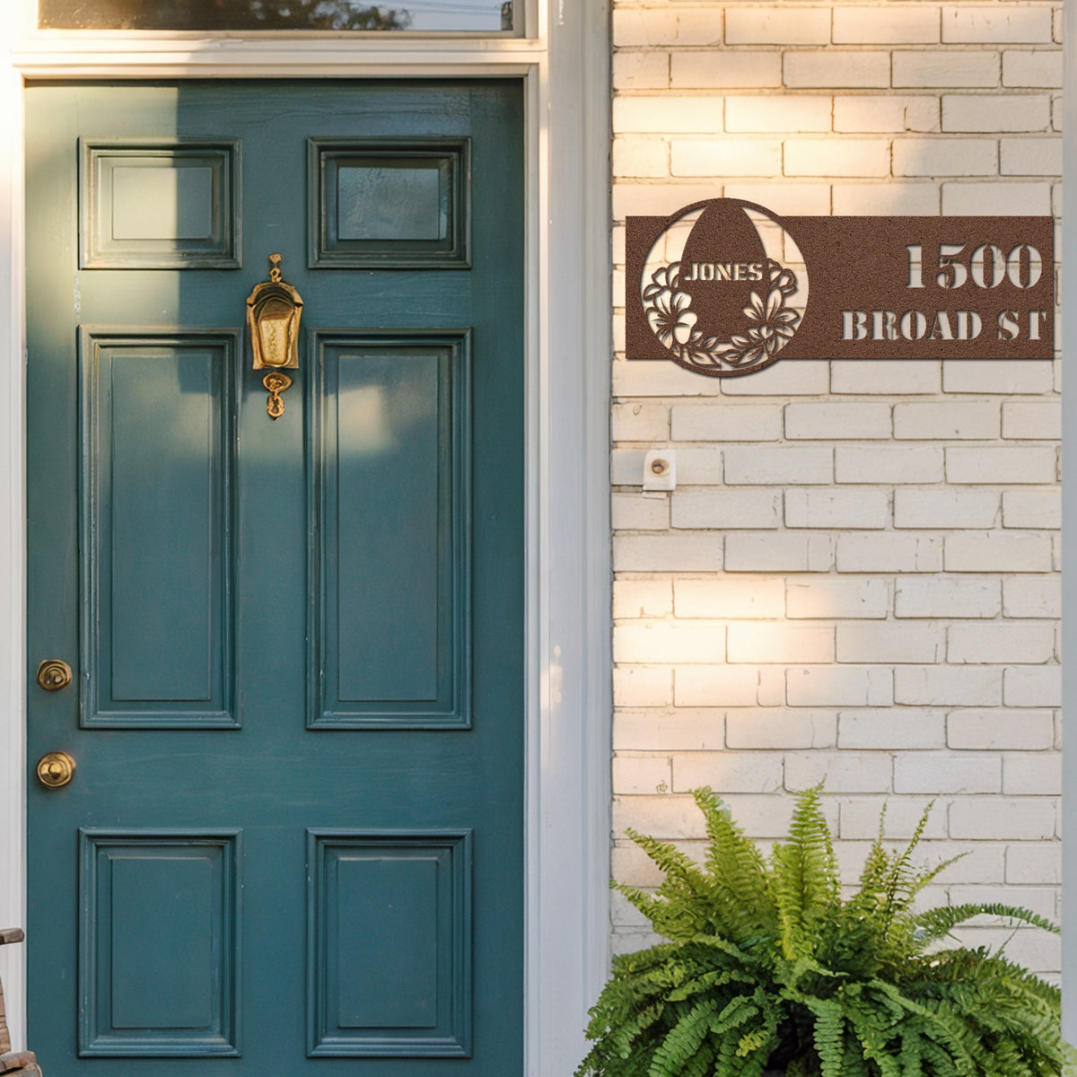 Egg Address Sign
