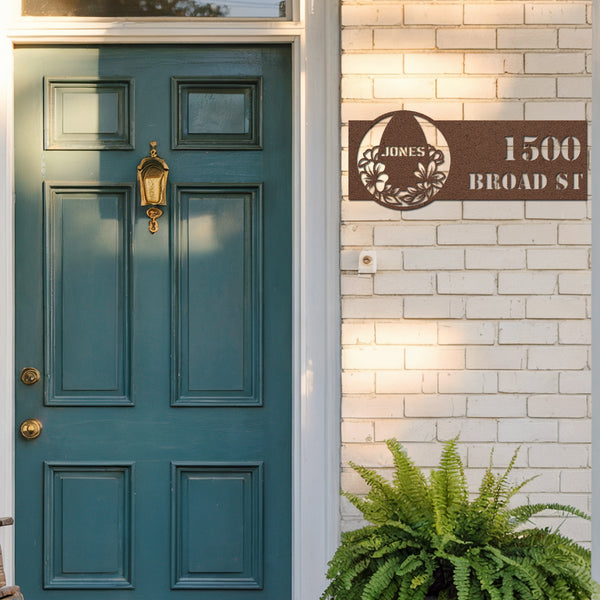 Egg Address Sign