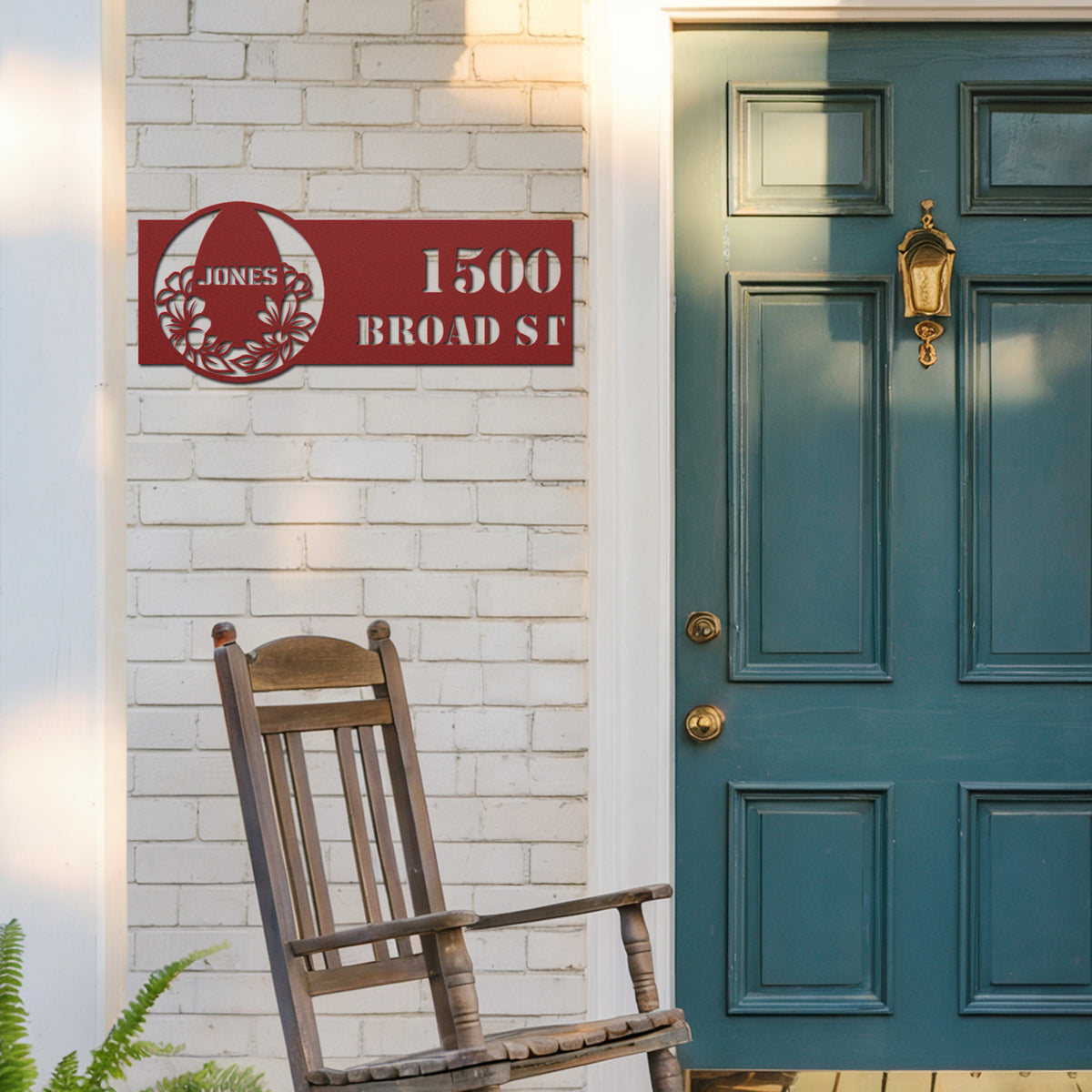 Egg Address Sign