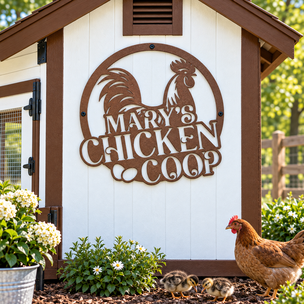 Egg Factory - Chicken Coop Sign