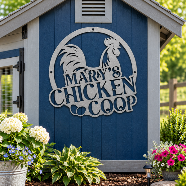 Egg Factory - Chicken Coop Sign