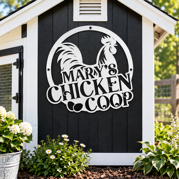 Egg Factory - Chicken Coop Sign