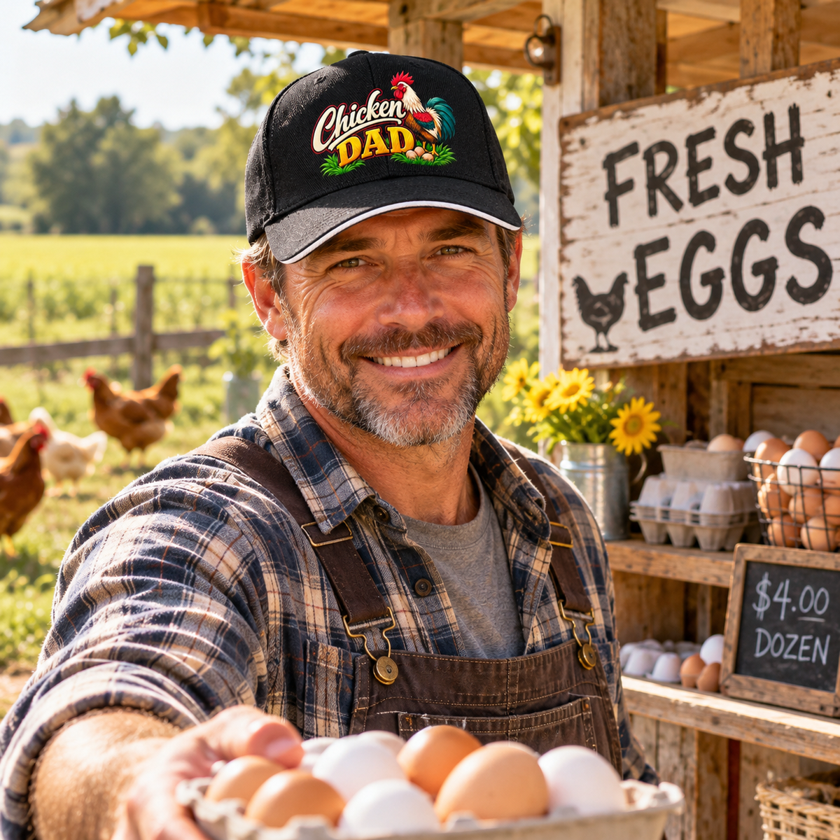Chicken Dad - Sandwich Peak Hat