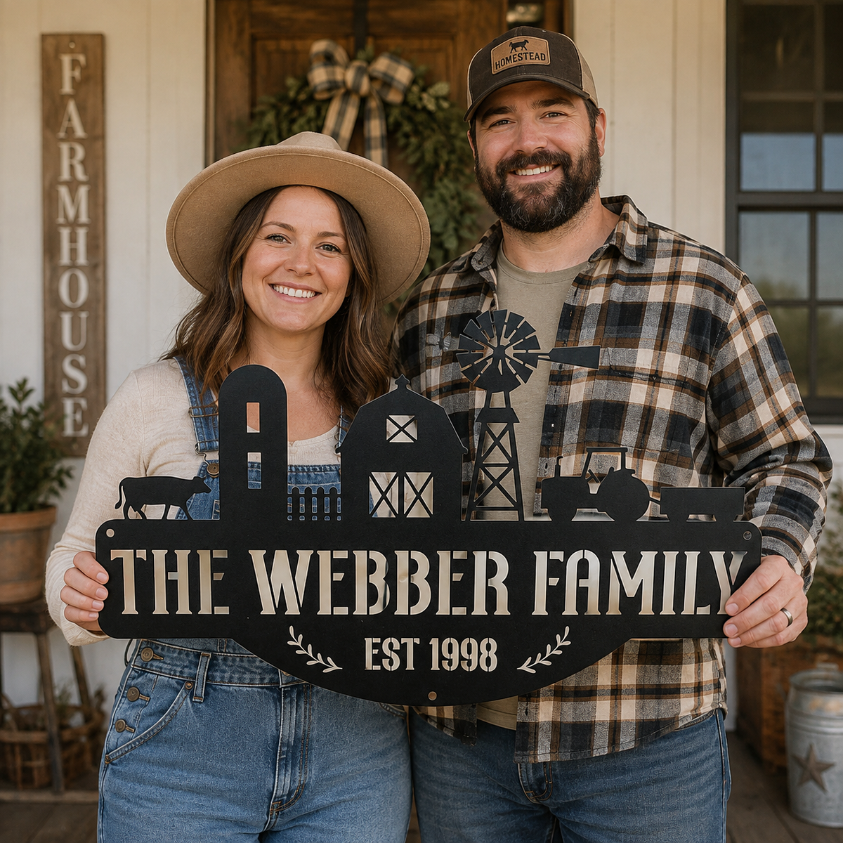 Farm Life - Metal Farm Sign