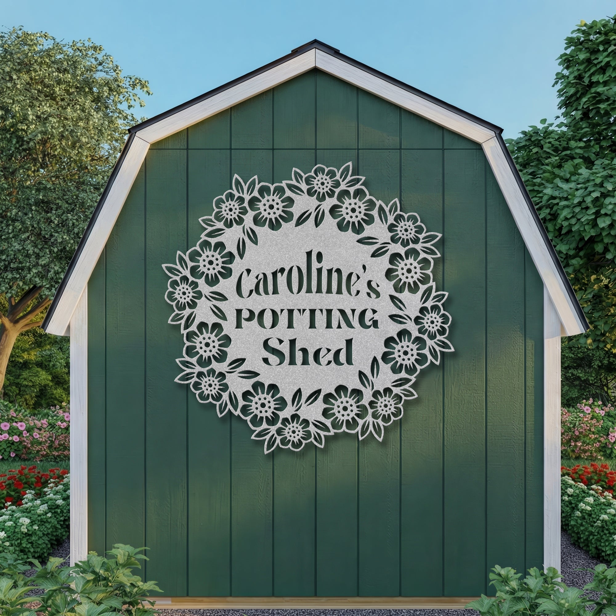 The Flower Sign – Chicken Coop Signs