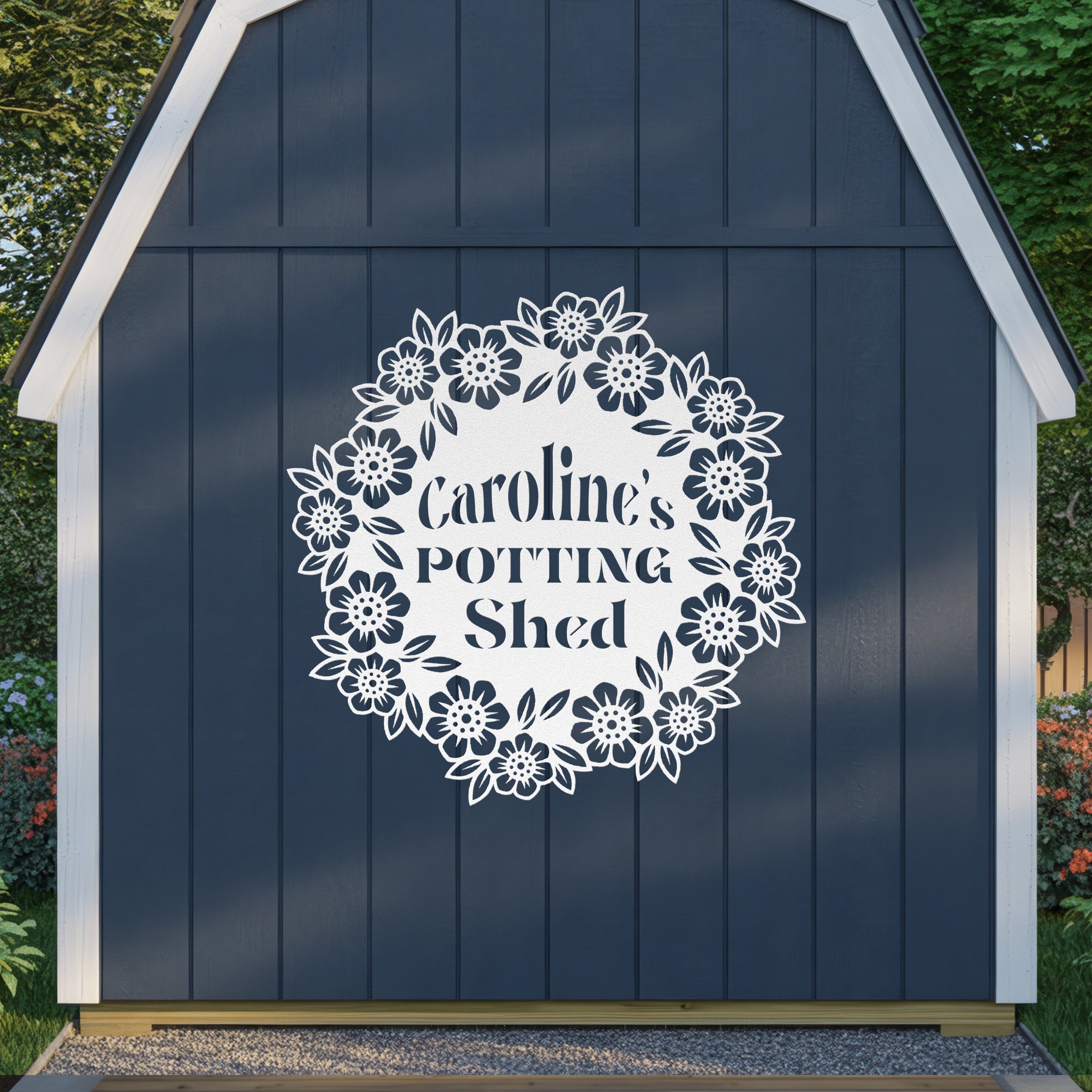 The Flower Sign – Chicken Coop Signs