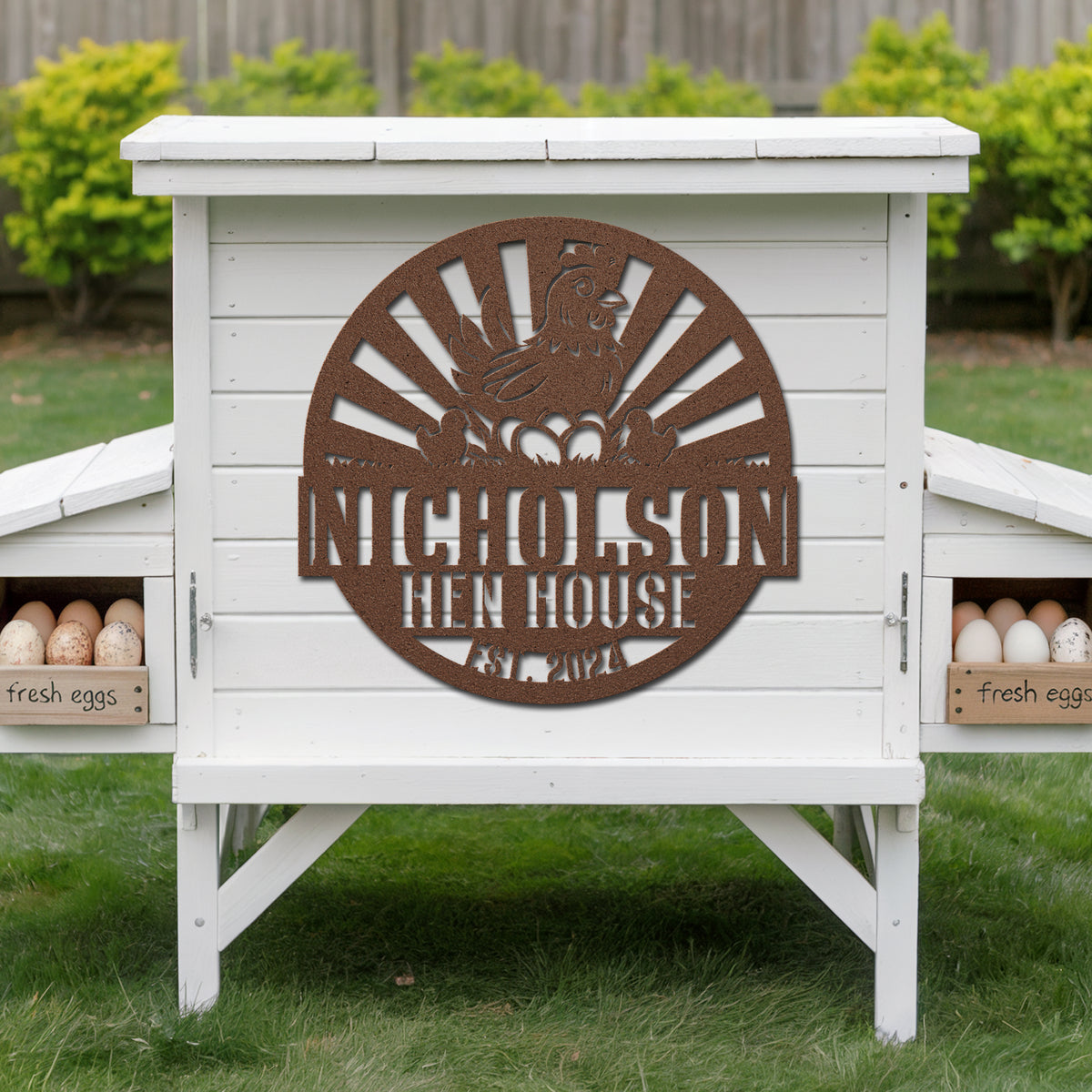 Hen Sign Hen House – Chicken Coop Signs