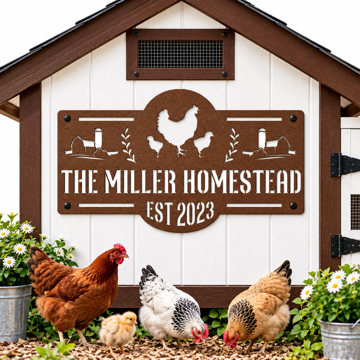 Homestead Sign - Chicken Coop Sign
