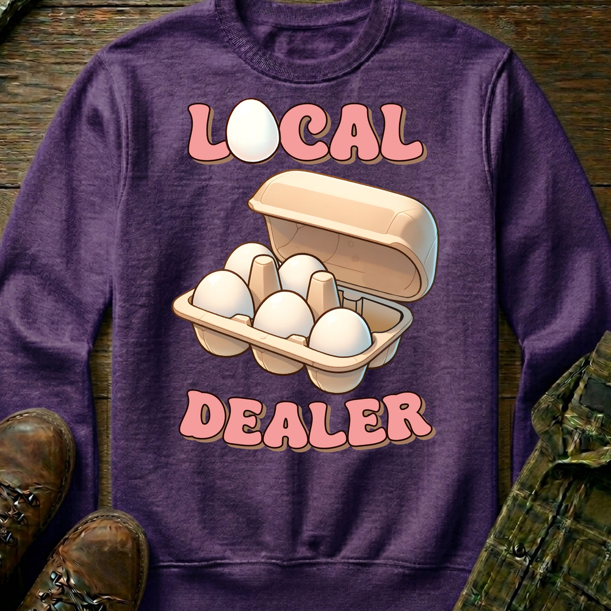 Local Egg Dealer Sweatshirt