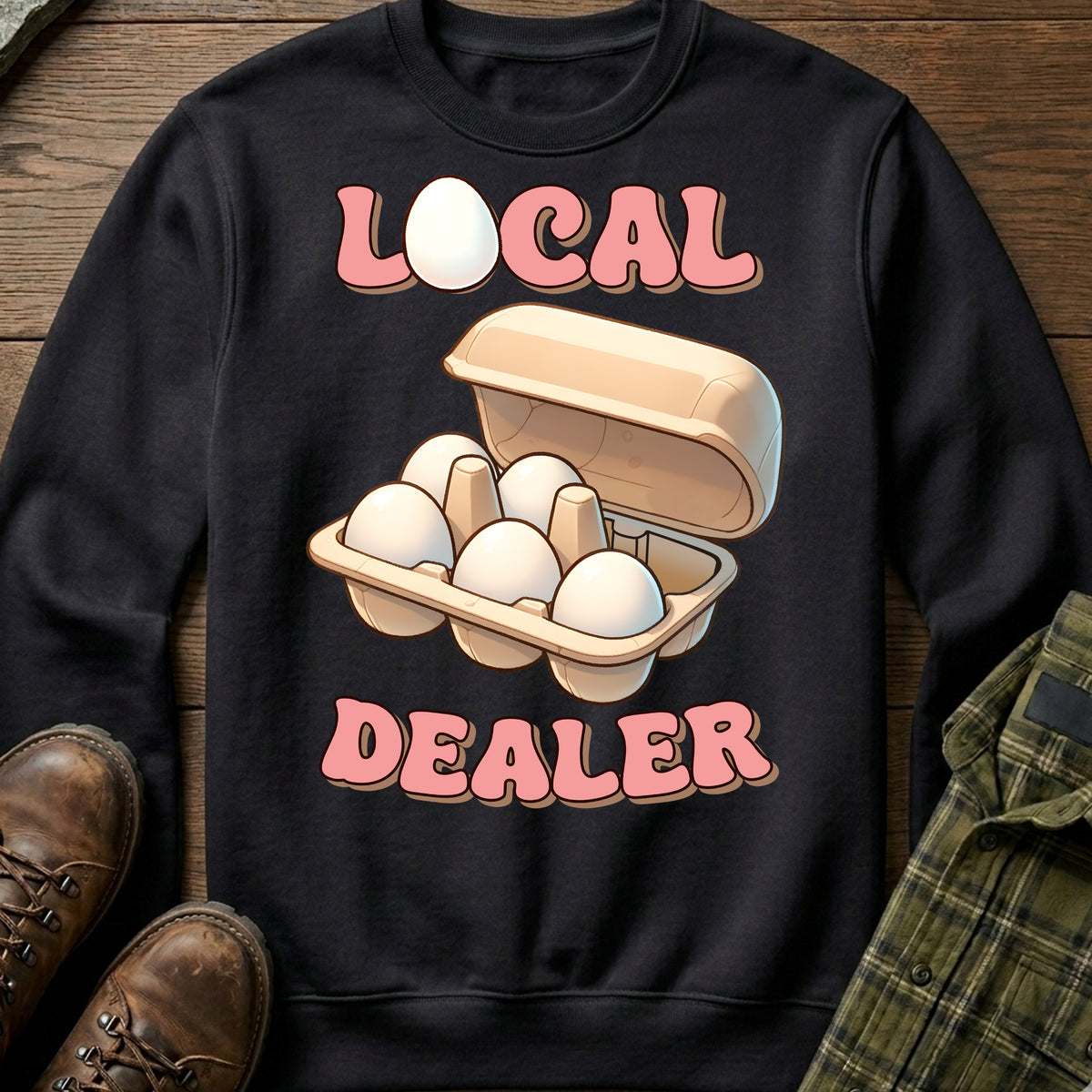 Local Egg Dealer Sweatshirt
