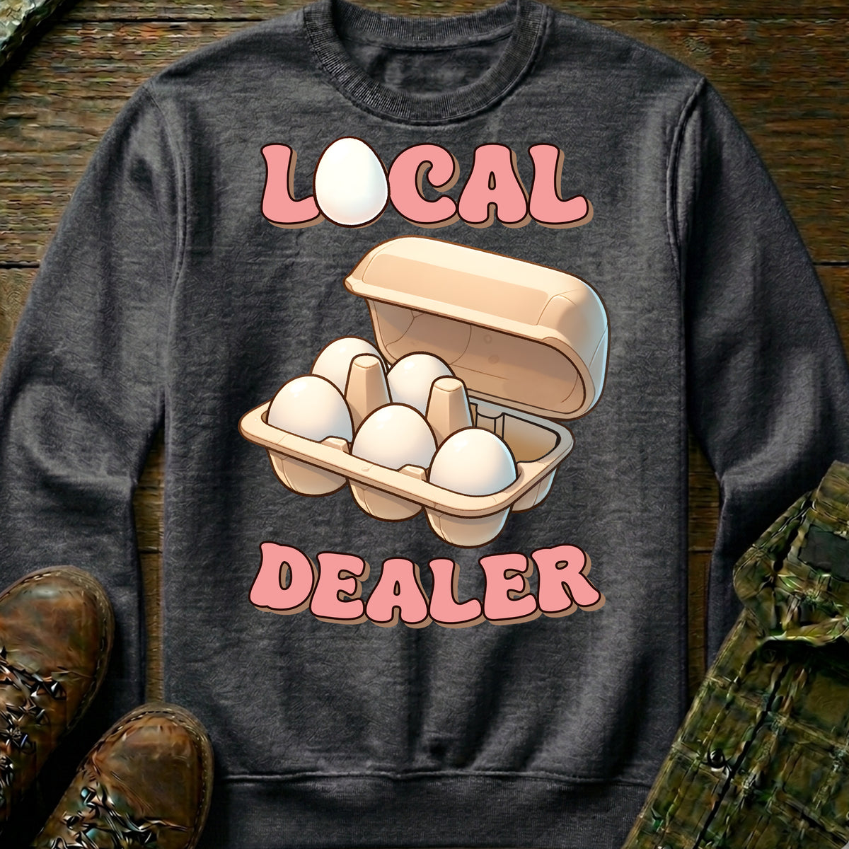 Local Egg Dealer Sweatshirt