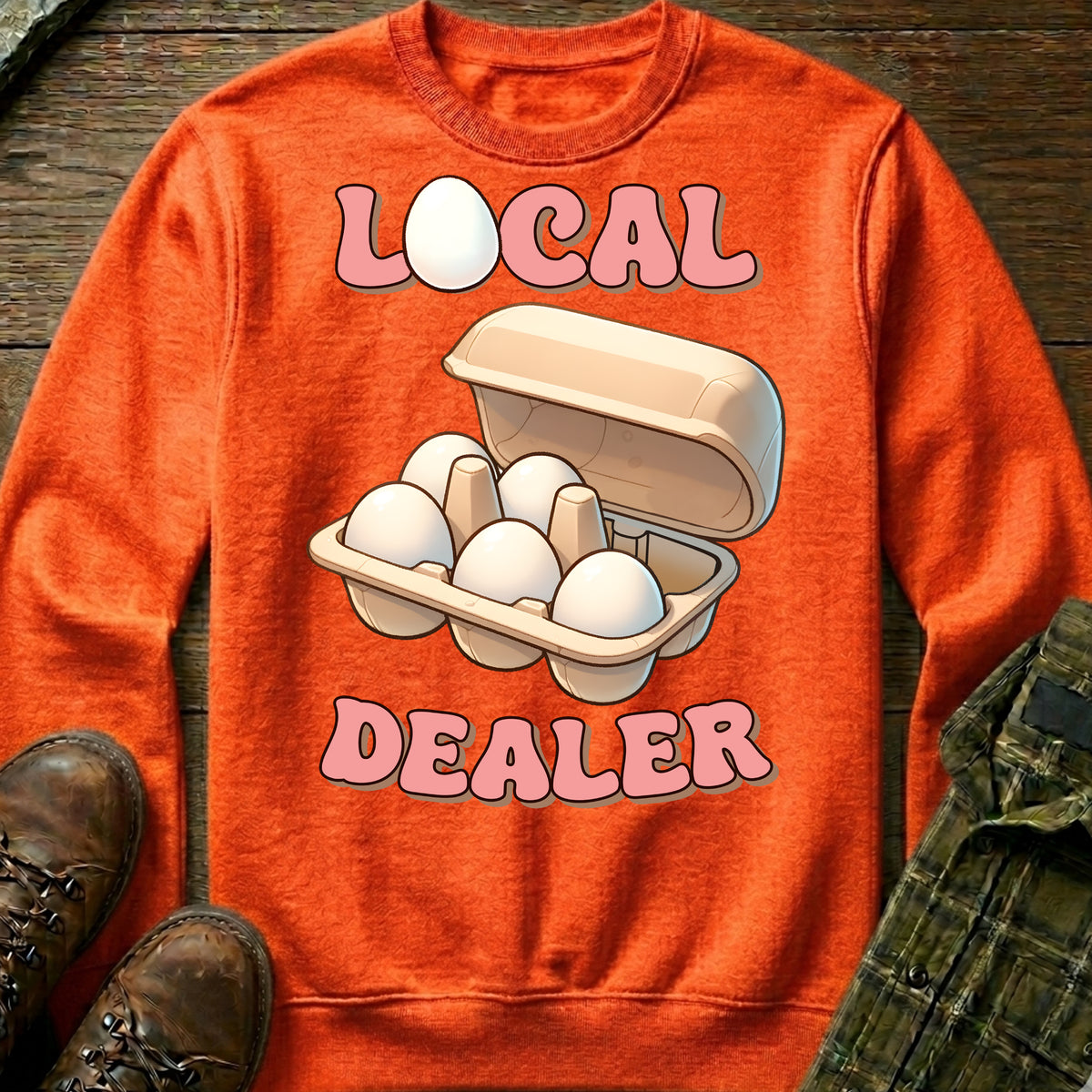 Local Egg Dealer Sweatshirt