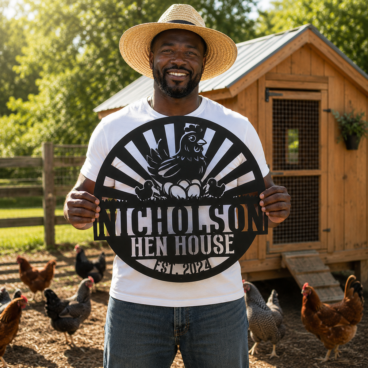 Hen House - Chicken Coop Sign