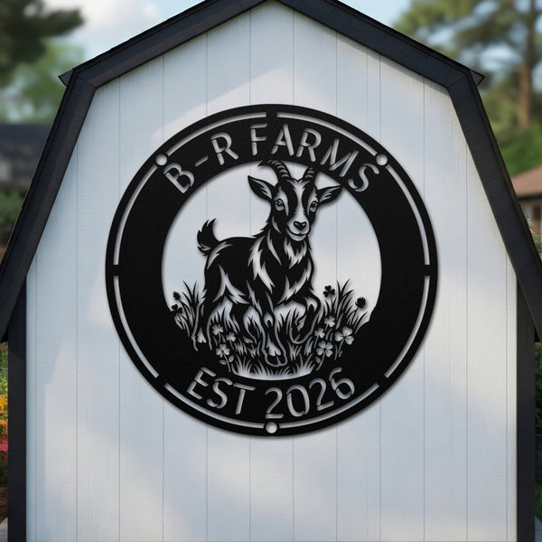 Goat House Sign