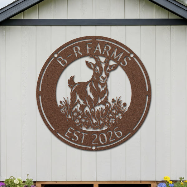 Goat House Sign