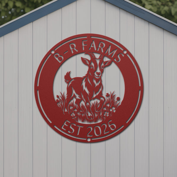 Goat House Sign