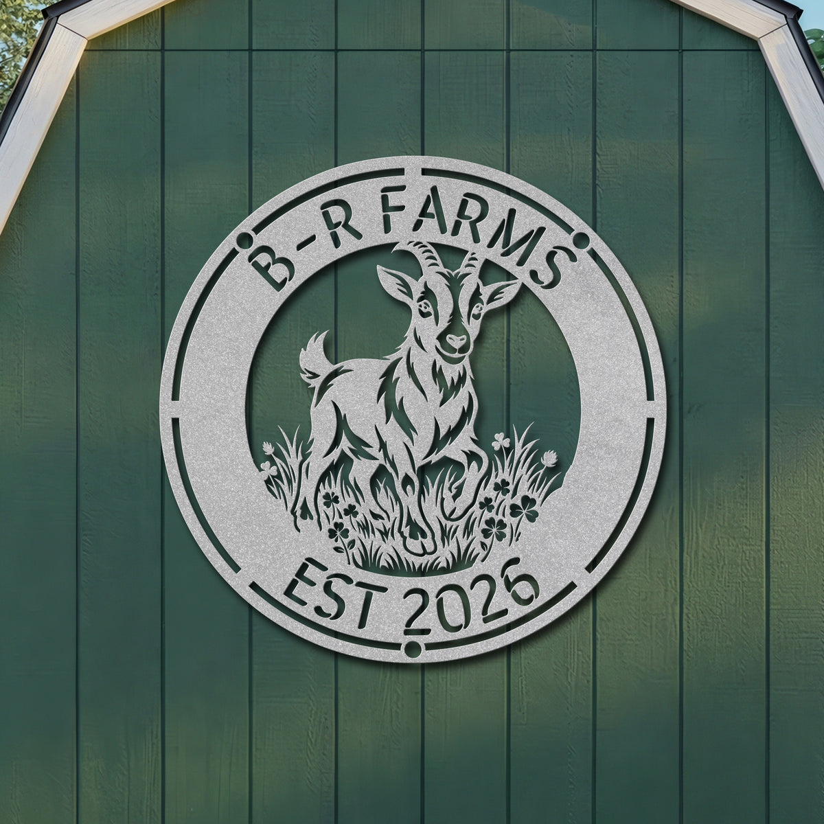 Goat House Sign