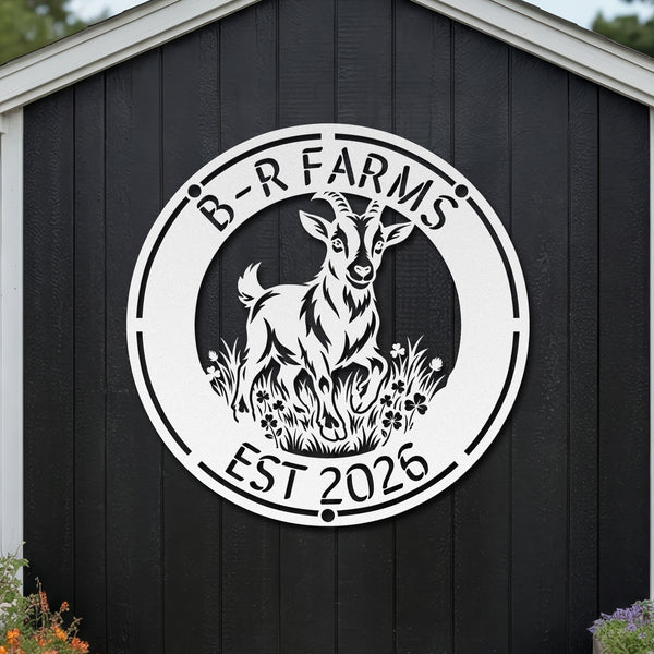 Goat House Sign