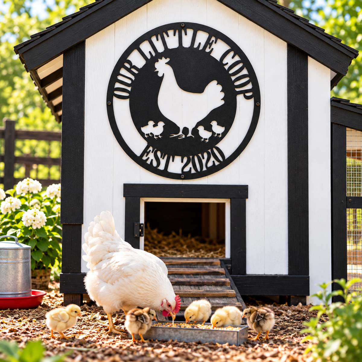 Our Little Coop - Chicken Coop Sign