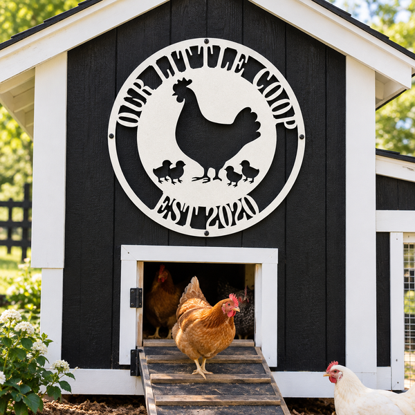 Our Little Coop - Chicken Coop Sign