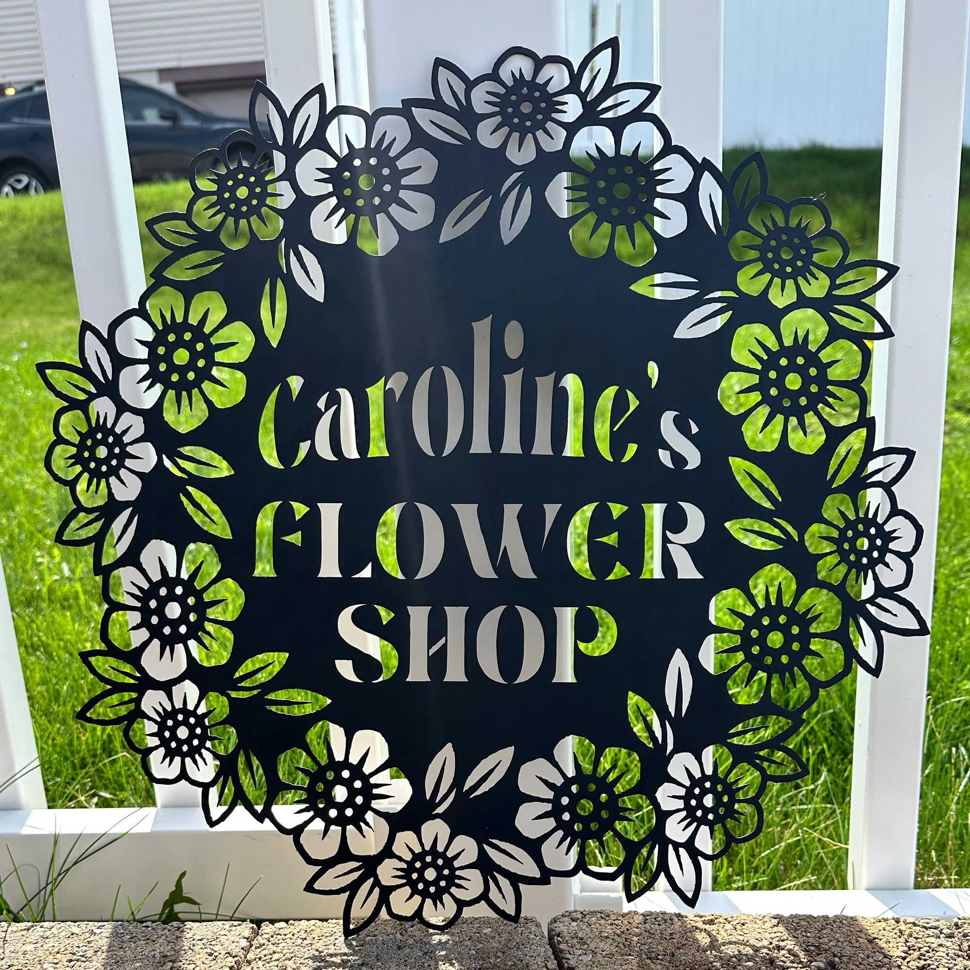 The Flower Sign – Chicken Coop Signs